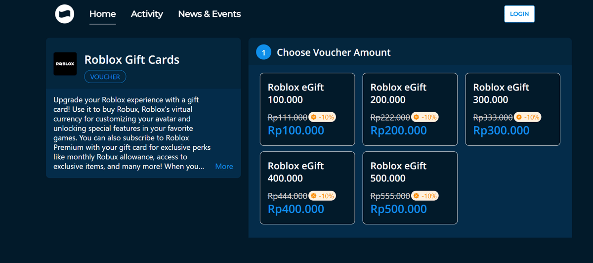 cara top up Roblox