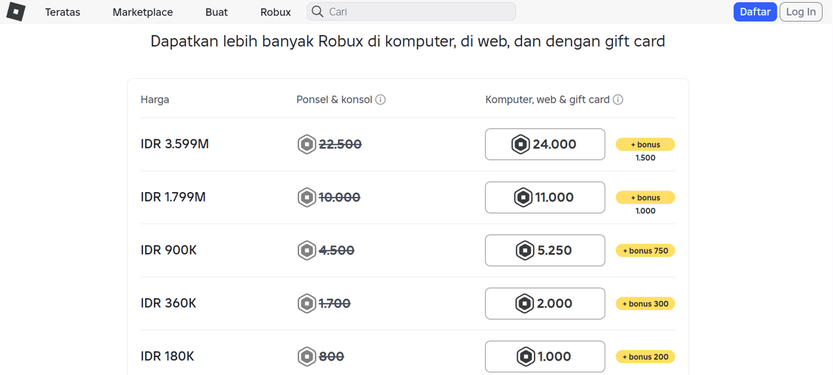 Top Up Robux Rupiah 6 Cara Top Up Roblox yang Mudah, Bisa Lewat Shopee! | Popbela.com