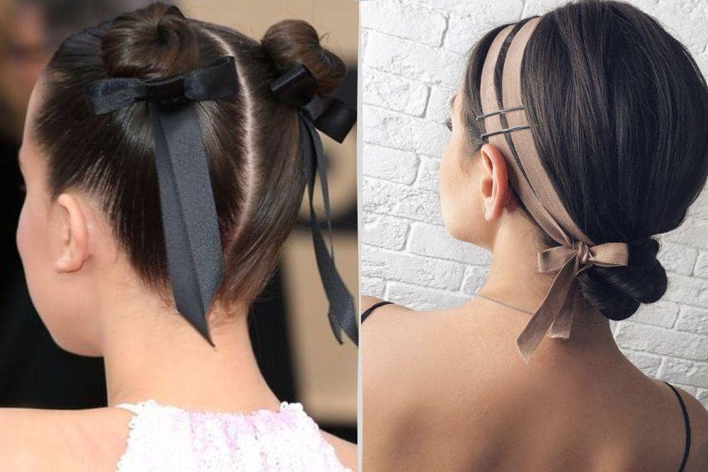 inspirasi bun hairstyle