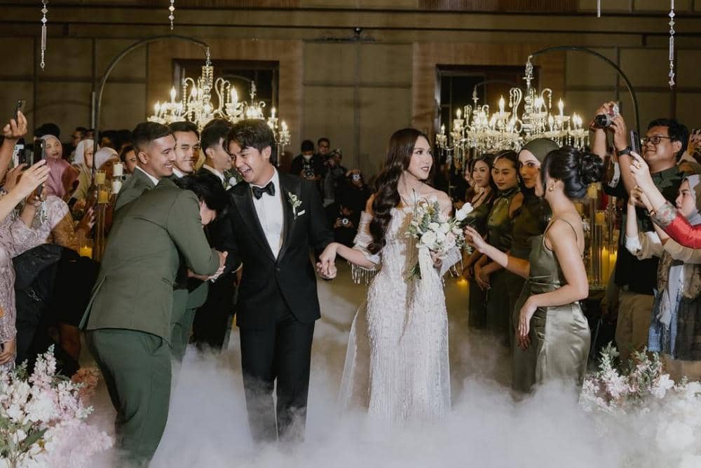 well, she did it. bestfriend is officially off the market! watching you walk down the aisle was .jpg