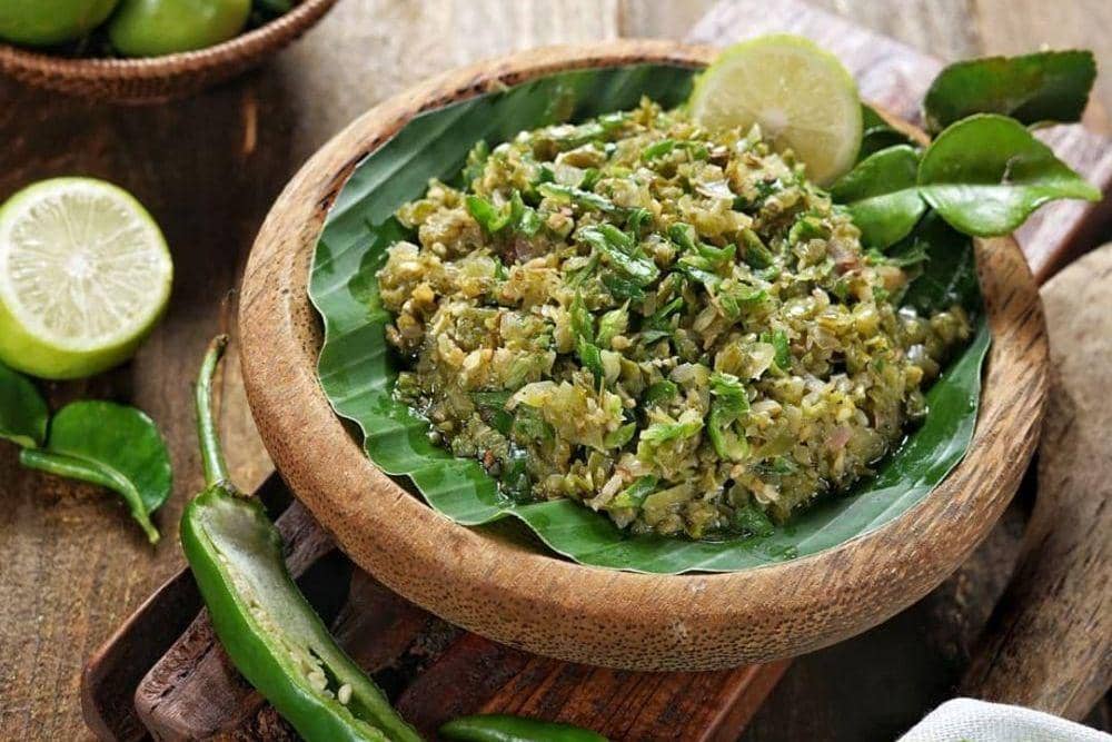 Ilustrasi sambal bawang ijo. (instagram.com/hanifah_nrm)