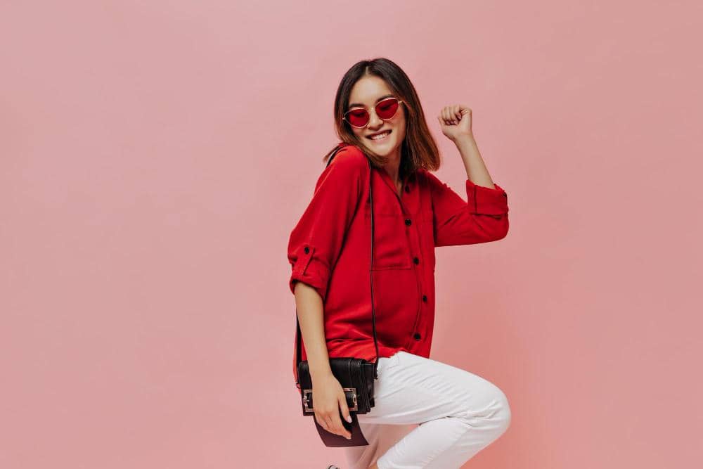 ilustrasi outfit merah putih