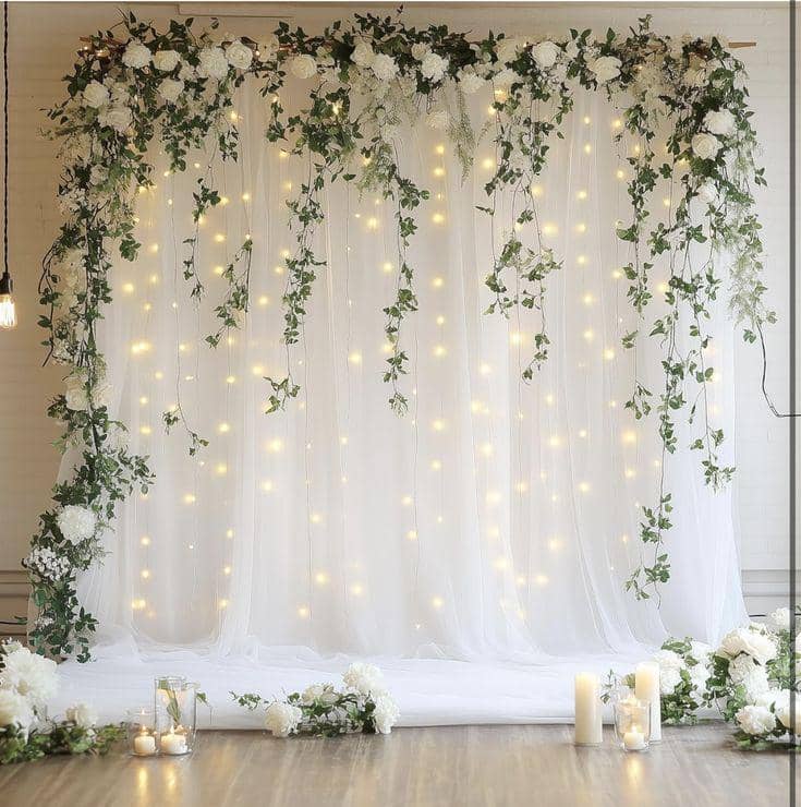 Dekorasi lamaran sederhana