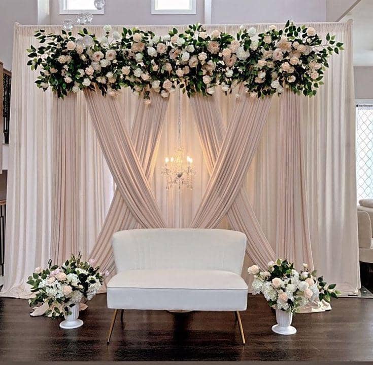 Dekorasi lamaran sederhana