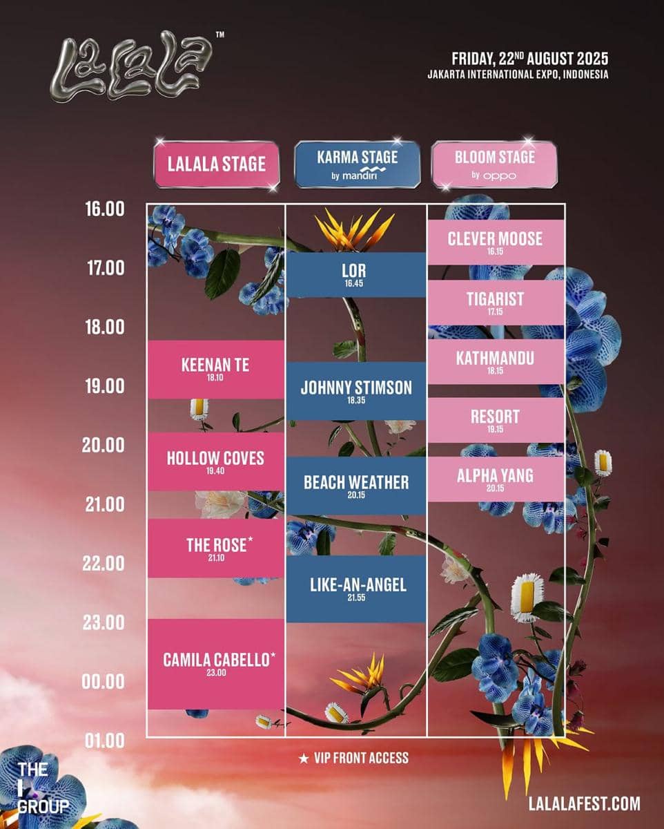 rundown LaLaLa Fest 2025