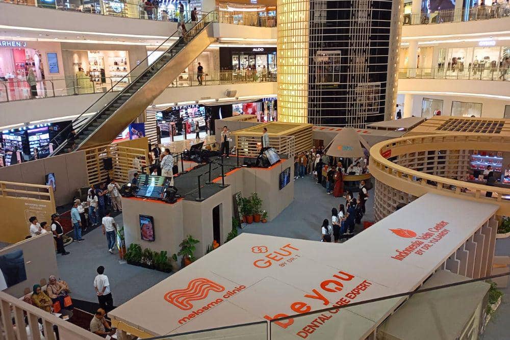 Beyoutiful Symphony Festival 2025 yang berlangsung di Atrium, Senayan City pada 22-24 Agustus 2025. (Dok. POPBELA.com/Evelyn Anggraini)