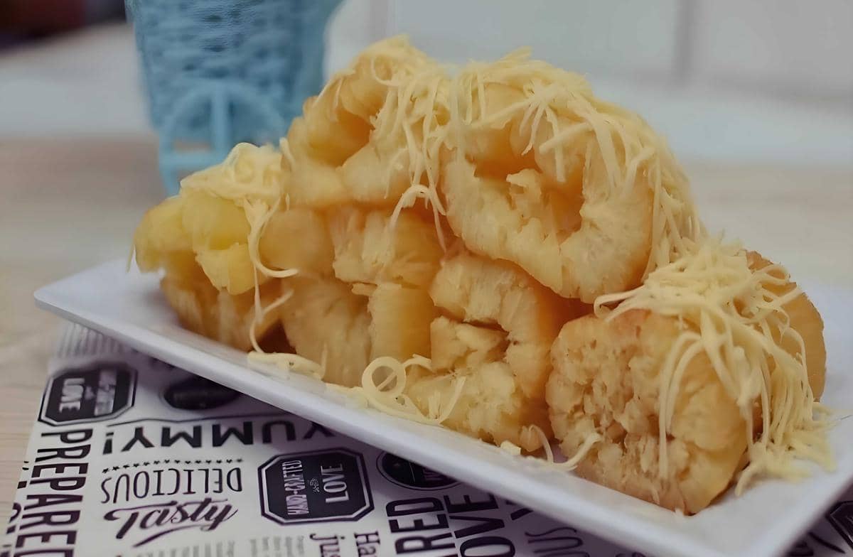 Singkong goreng keju