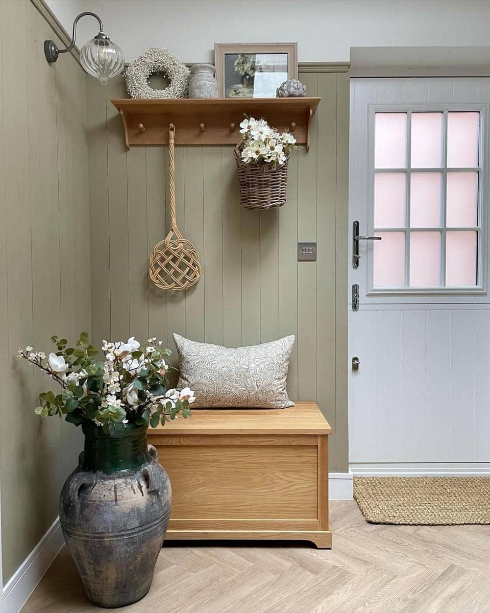 Ide dekor rumah rustic flowery