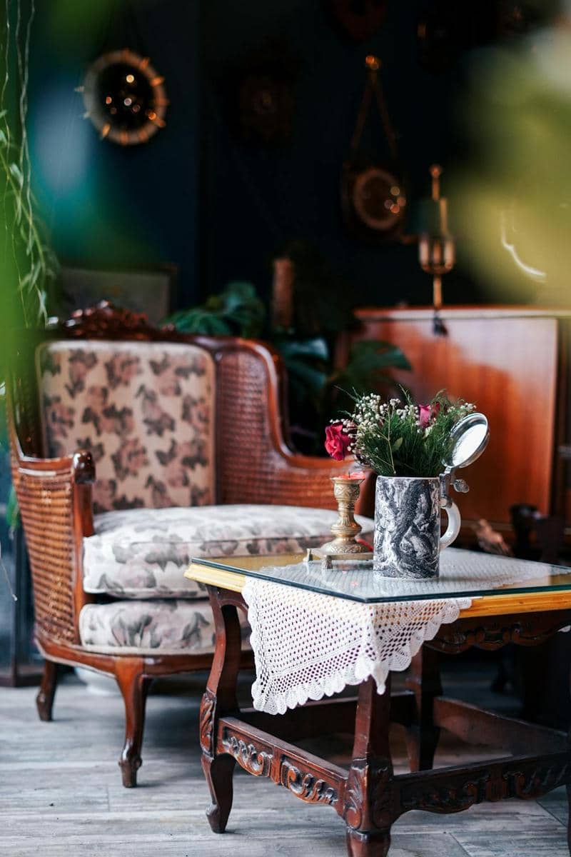 Ide dekor rumah rustic flowery