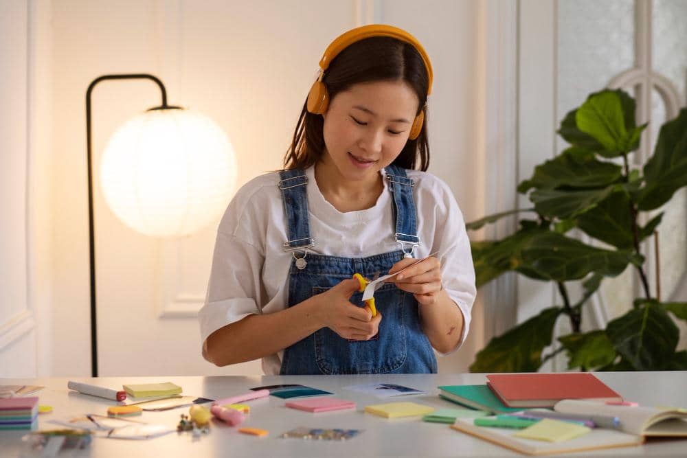ilustrasi perempuan melakukan hobinya (freepik.com/freepik)