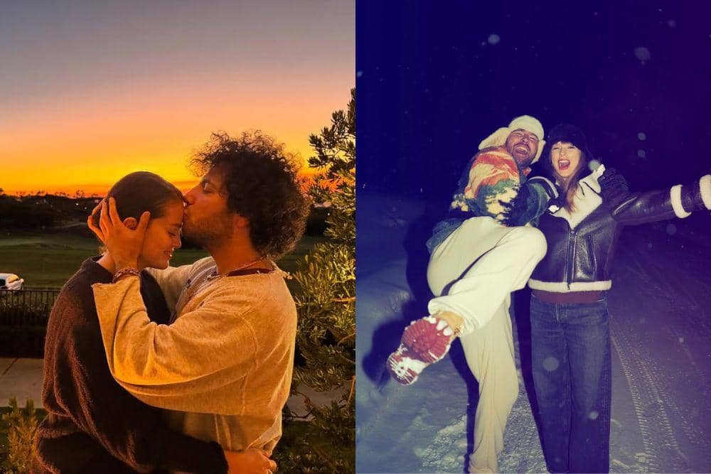 Selena Gomez-Benny Blanco & Taylor Swift-Travis Kelce