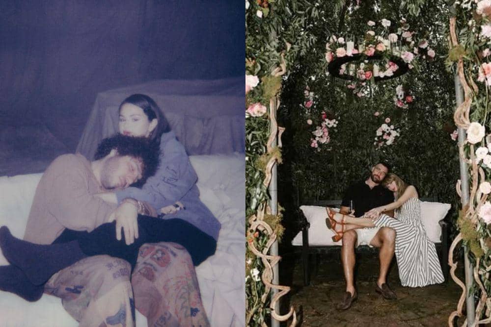 Selena Gomez-Benny Blanco & Taylor Swift-Travis Kelce