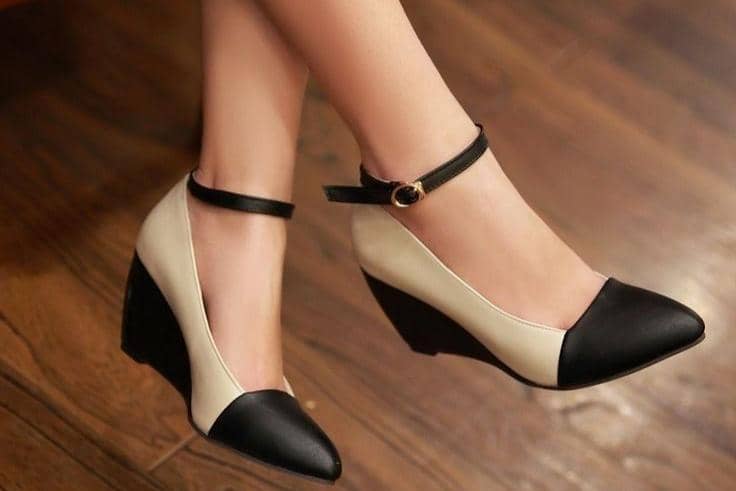 model sepatu wedges wanita terbaru
