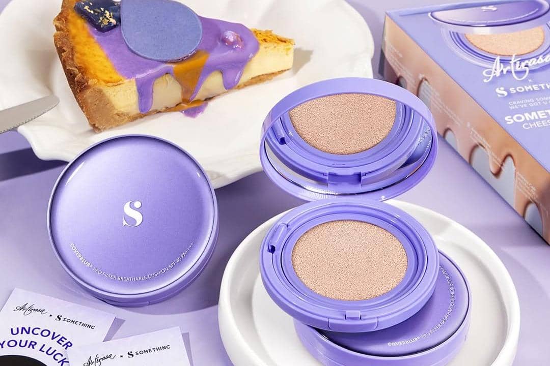 cushion somethinc untuk kulit berminyak