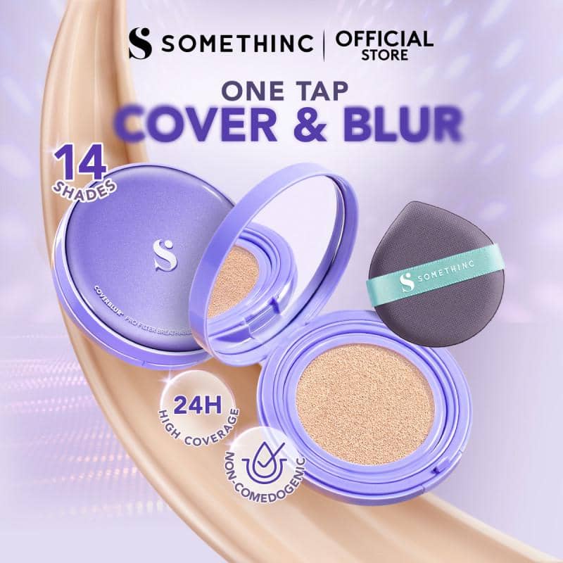 cushion somethinc untuk kulit sawo matang