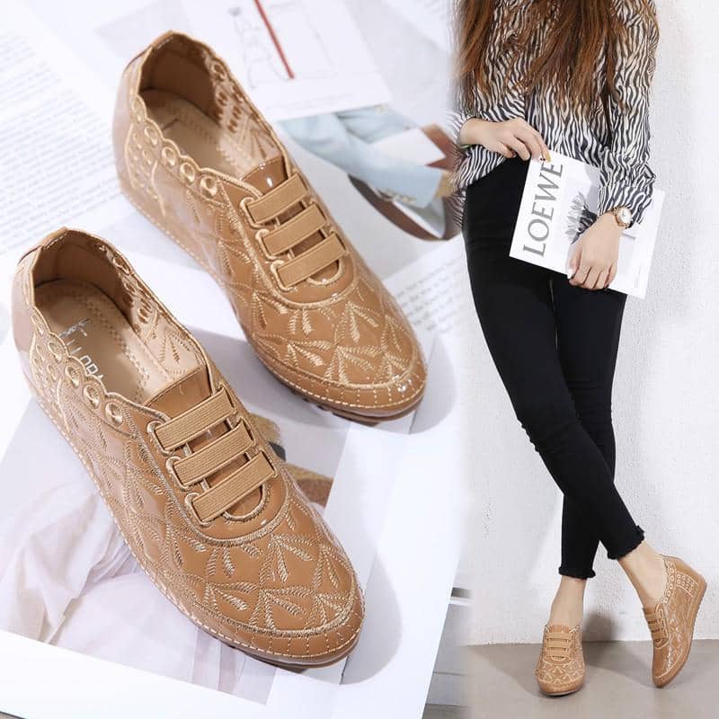 model sepatu wedges wanita terbaru