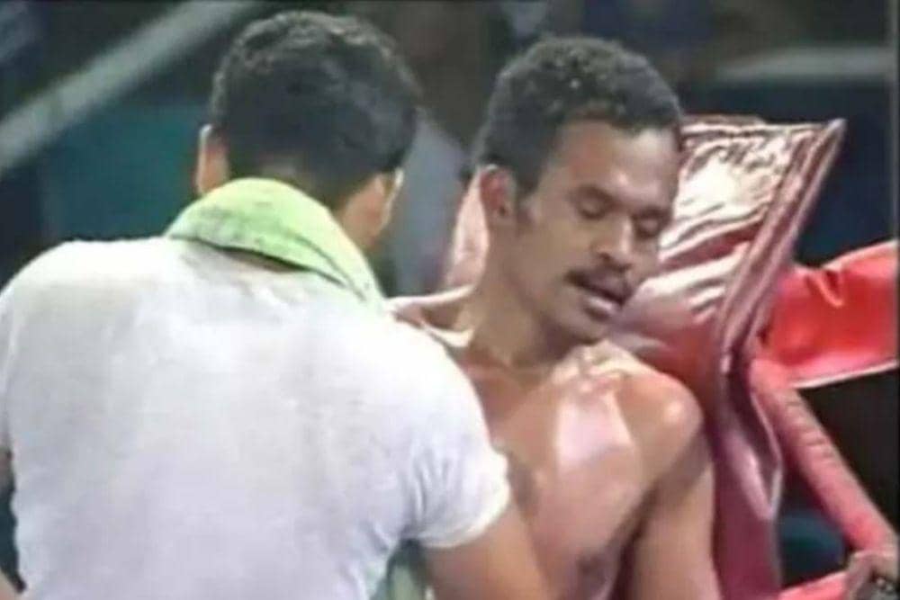 Hasan Lobubun, petinju juara nasional kelas bantam junior 1987. (Situs sports.sindonews.com)