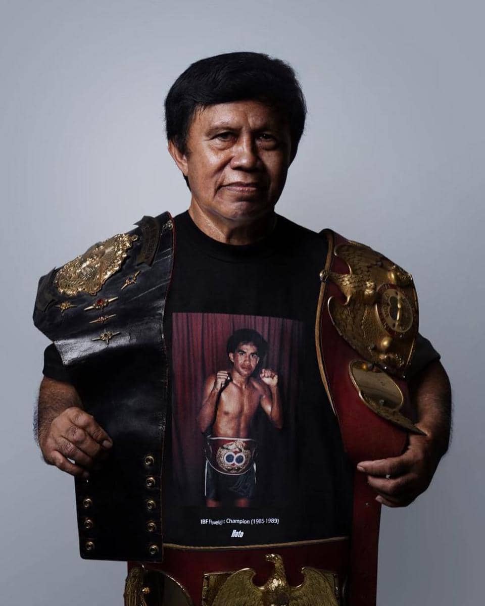 Ellyas Pical, mantan atlet tinju peraih gelar juara dunia IBF Super Flyweight 1985. (instagram.com/ellyas_pical)