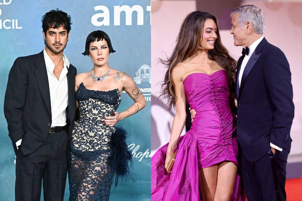 Momen mesra Pasangan Artis Hollywood di Venice Film Festival