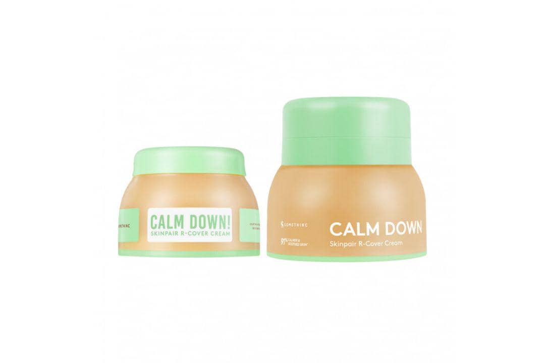 Potret Somethinc Calm Down! Skinpair R-Cover Cream