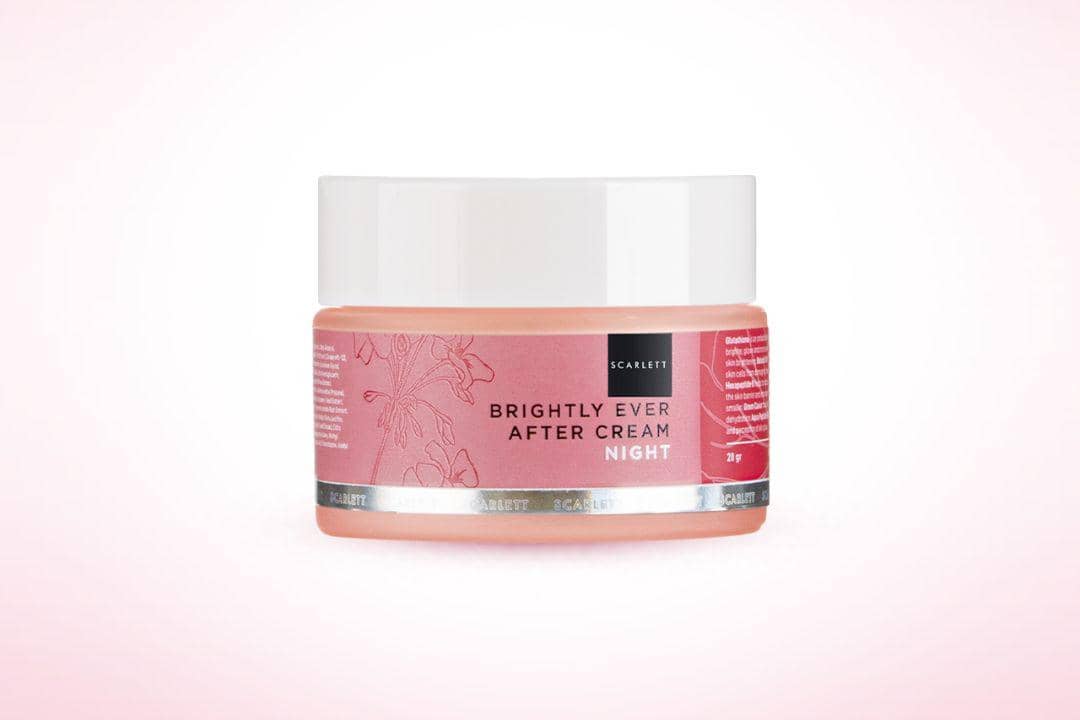 Potret Scarlett Whitening Brightly Ever After Night Cream