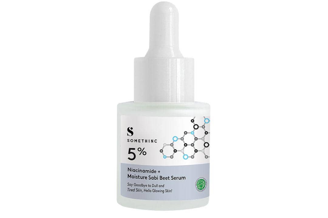 Potret Somethinc 5% Niacinamide + Moisture Sabi Beet Serum