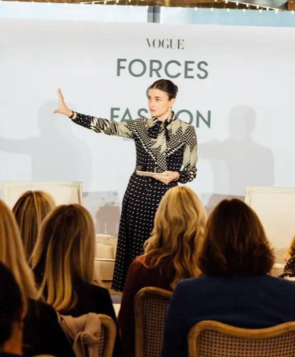 Potret Chloe Malle, Head of Editorial Content Vogue AS. (instagram.com/chloemalle)