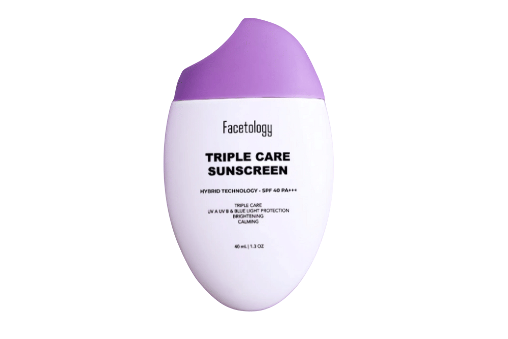 Facetology Triple Care Sunscreen SPF 40 PA+++ 40ML