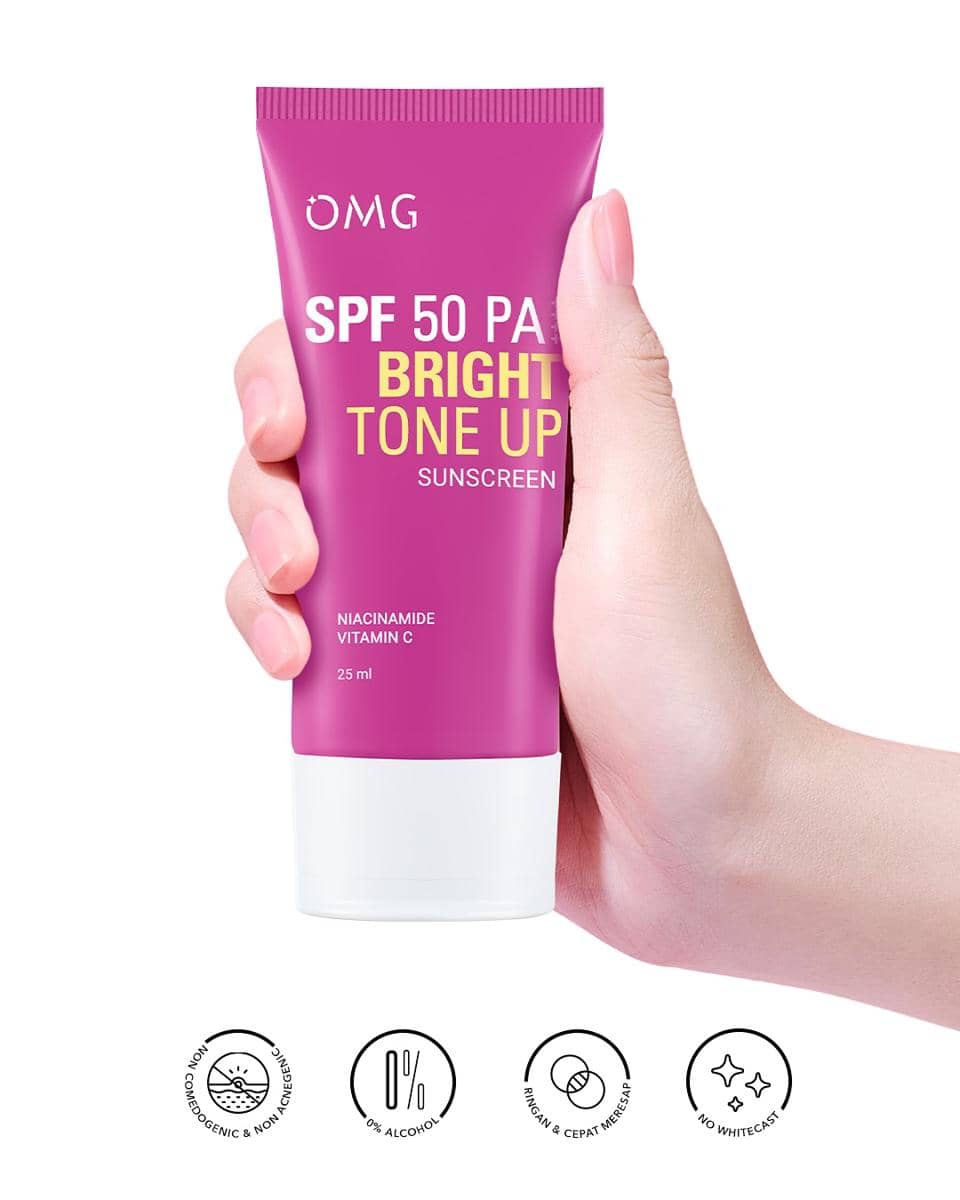 OMG Bright Tone Up Sunscreen SPF 50 PA++++