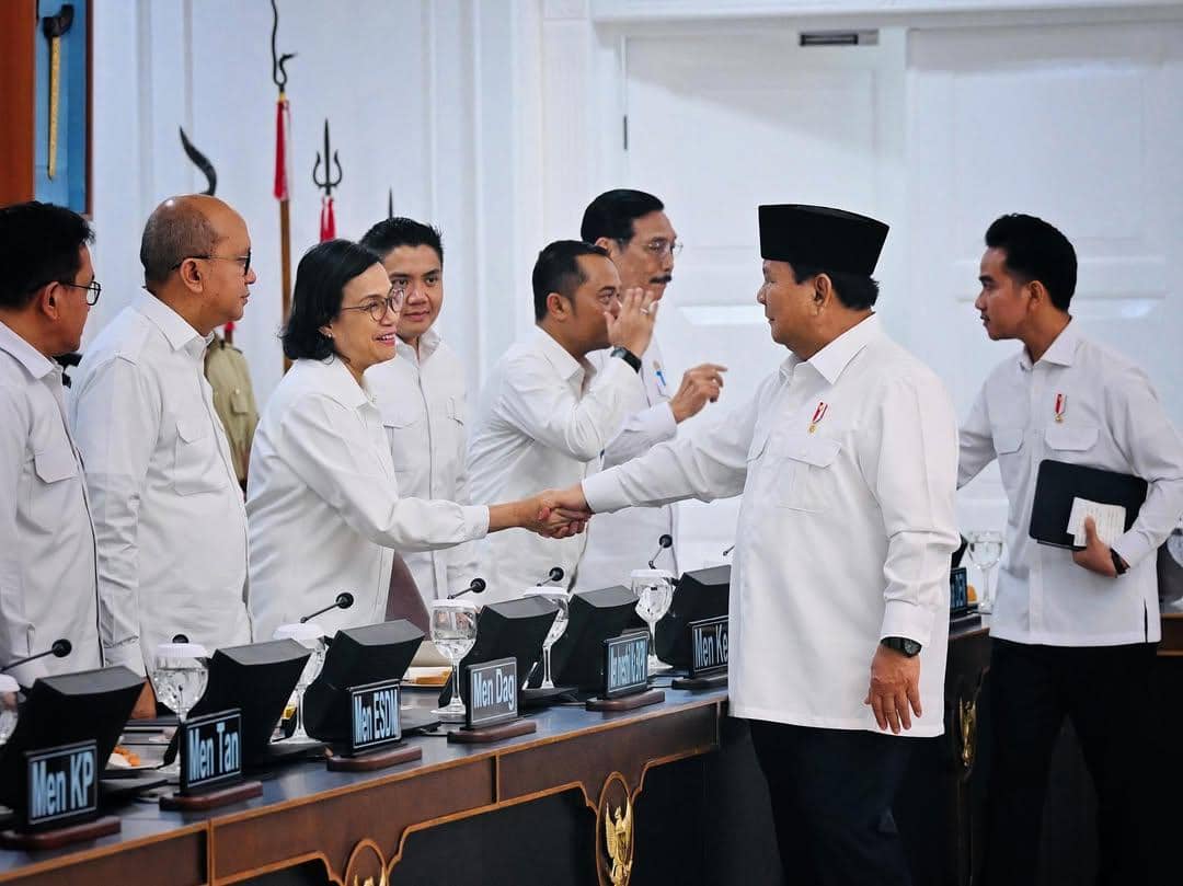 Potret Sri Mulyani bersama Presiden RI. (Instagram.com/@smindrawati)