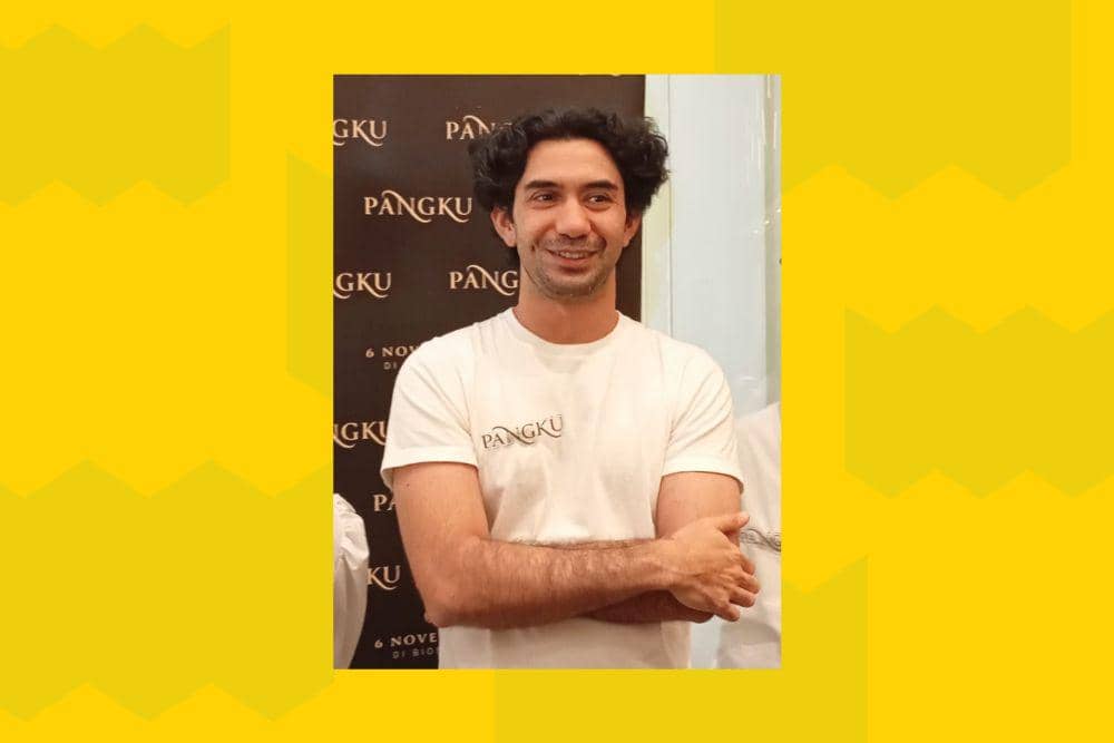 Potret Reza Rahadian saat ditemui di Press Conference dan Cast Reveal film 'Pangku'. (Dok. POPBELA.com/Evelyn Anggraini)
