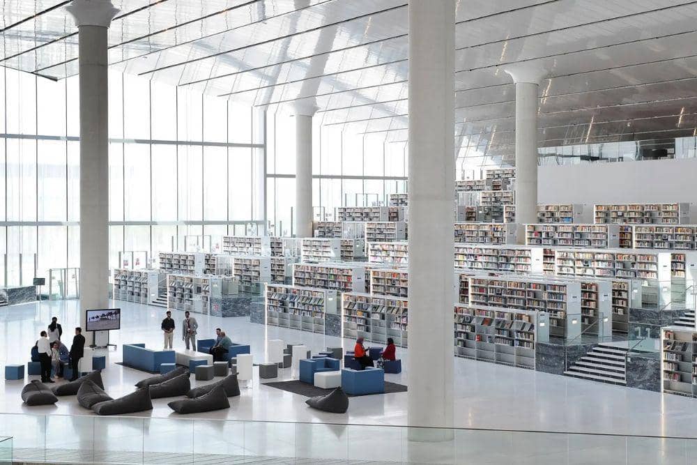 Qatar National Library, Doha. (Situs visitqatar.com)