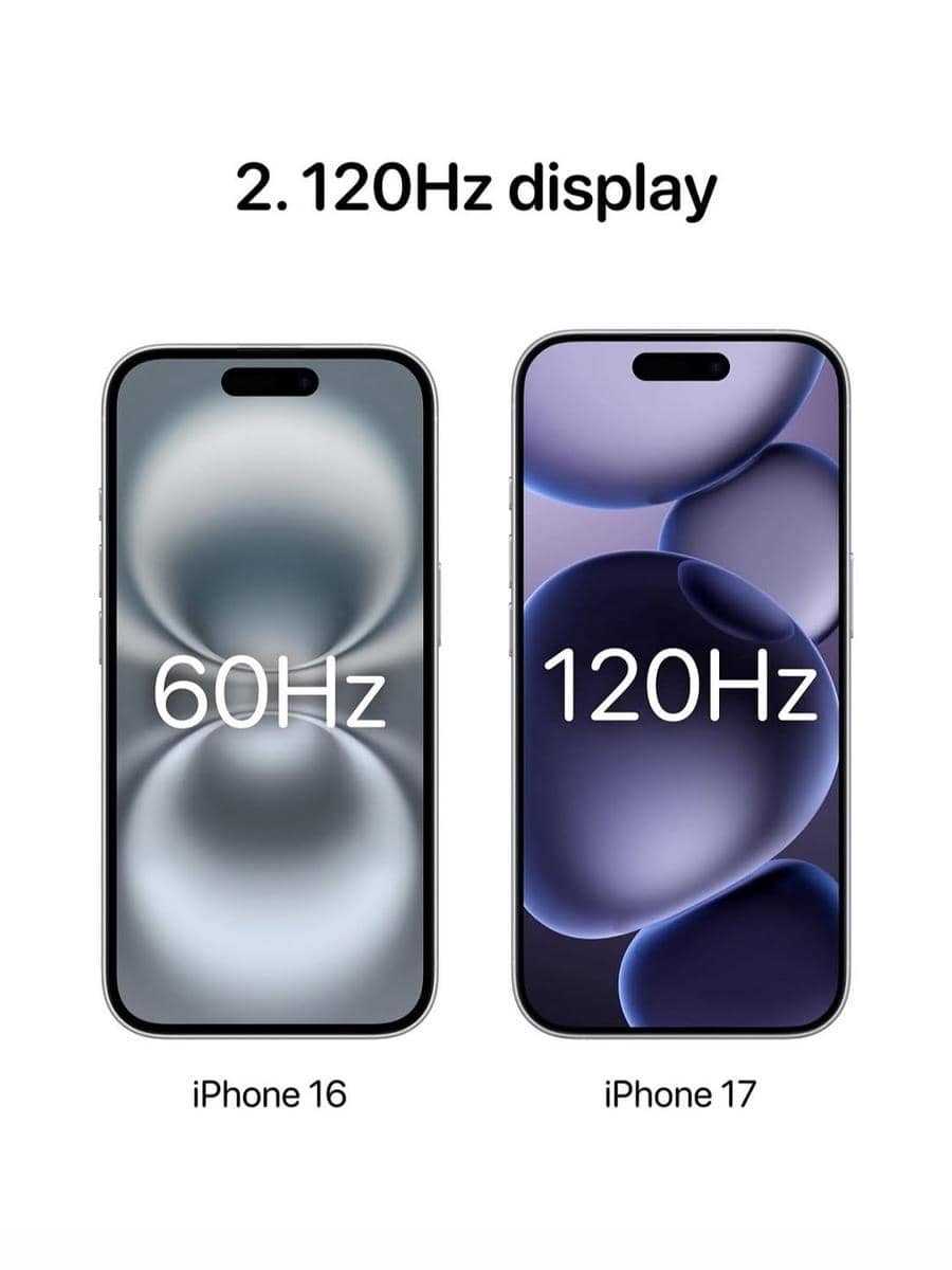 perbandingan iPhone 17 vs iPhone 16