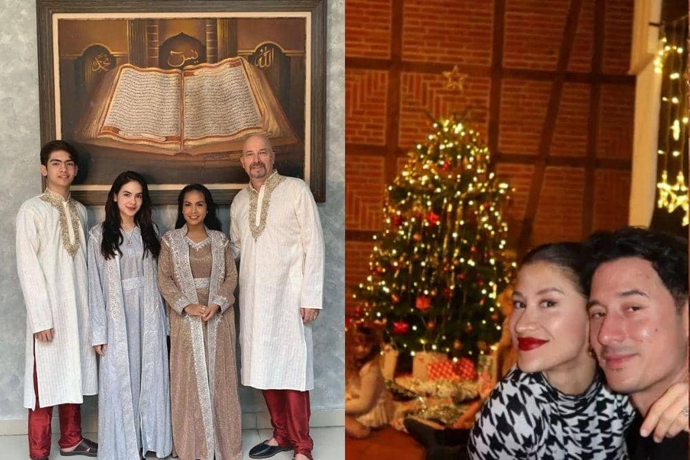 Perbandingan Keluarga Steffi Zamora dan Nino Fernandez