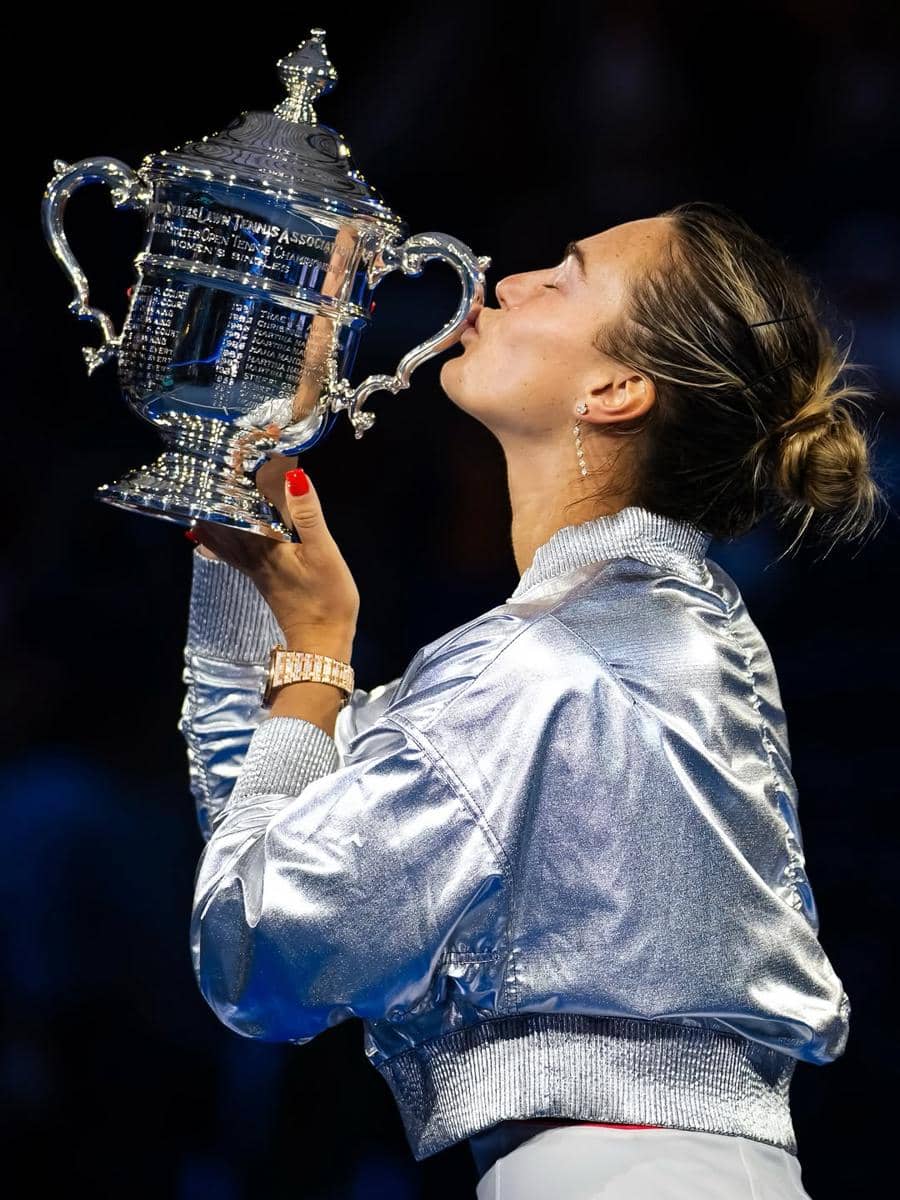 Aryna Sabalenka, petenis juara tunggal US Open 2025. (instagram.com/arynasabalenka)