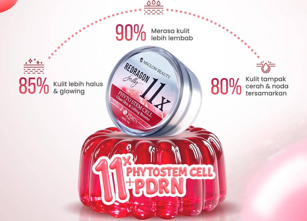 MSGLOW Beauty Redragon Jelly