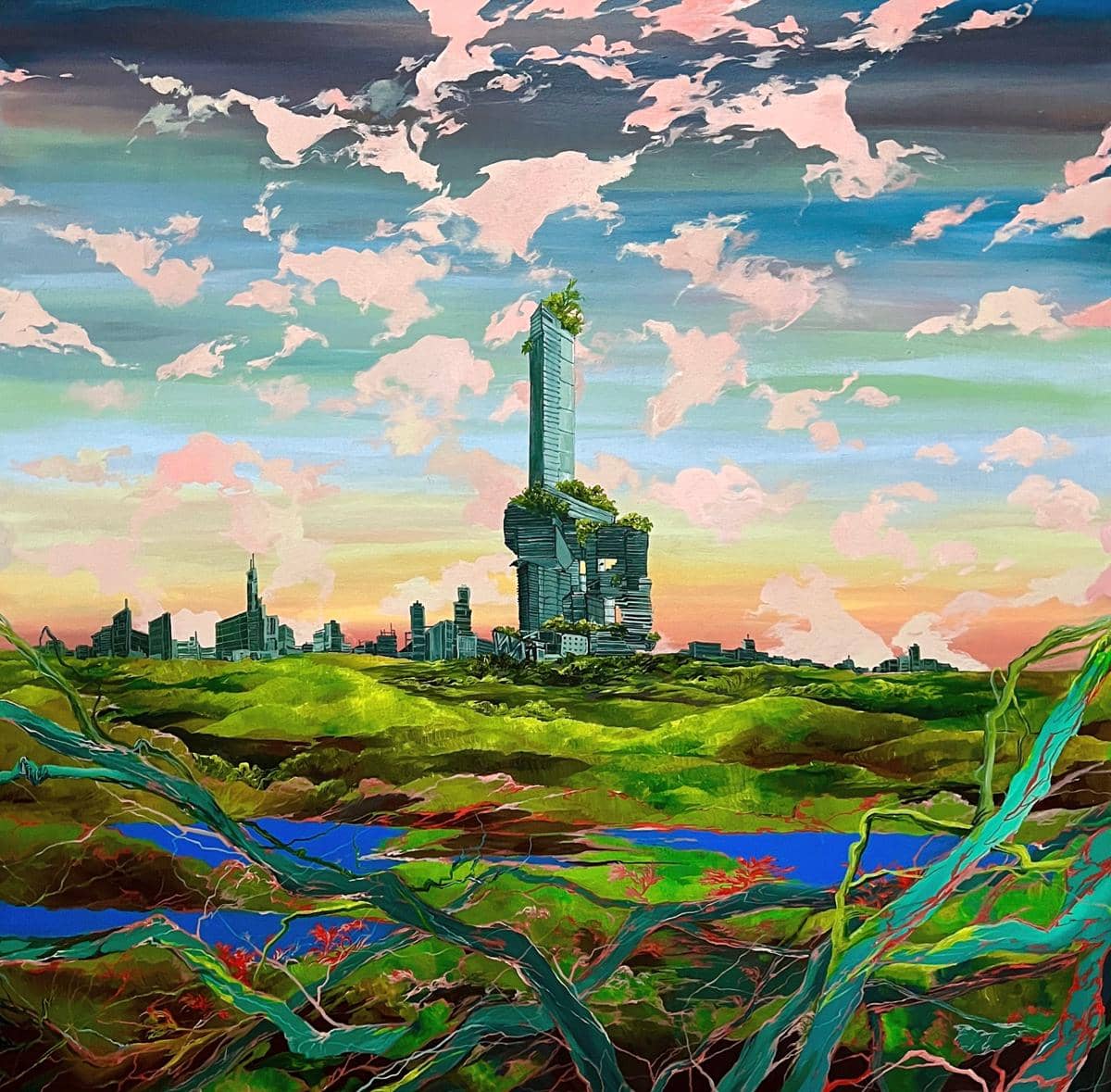 Pameran seni Lanskap di Antara Dua Latar - Prabu Perdana