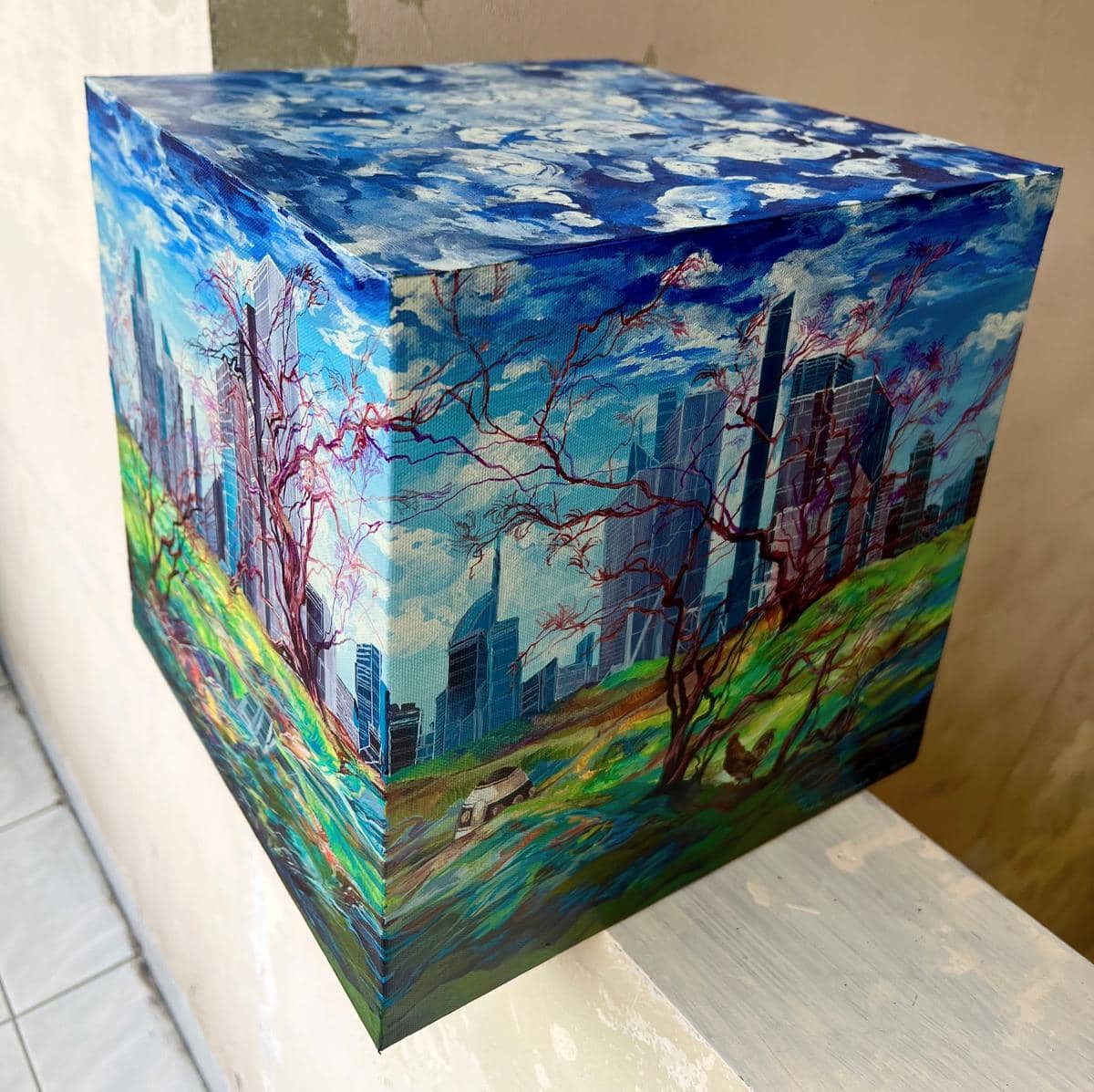 Pameran seni Lanskap di Antara Dua Latar - Prabu Perdana