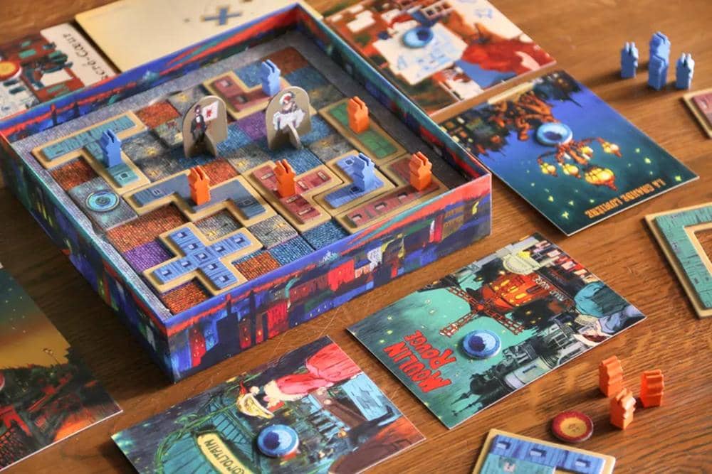 ilustrasi permainan Paris: La Cite de La Lumiere (boardgamegeek.com)