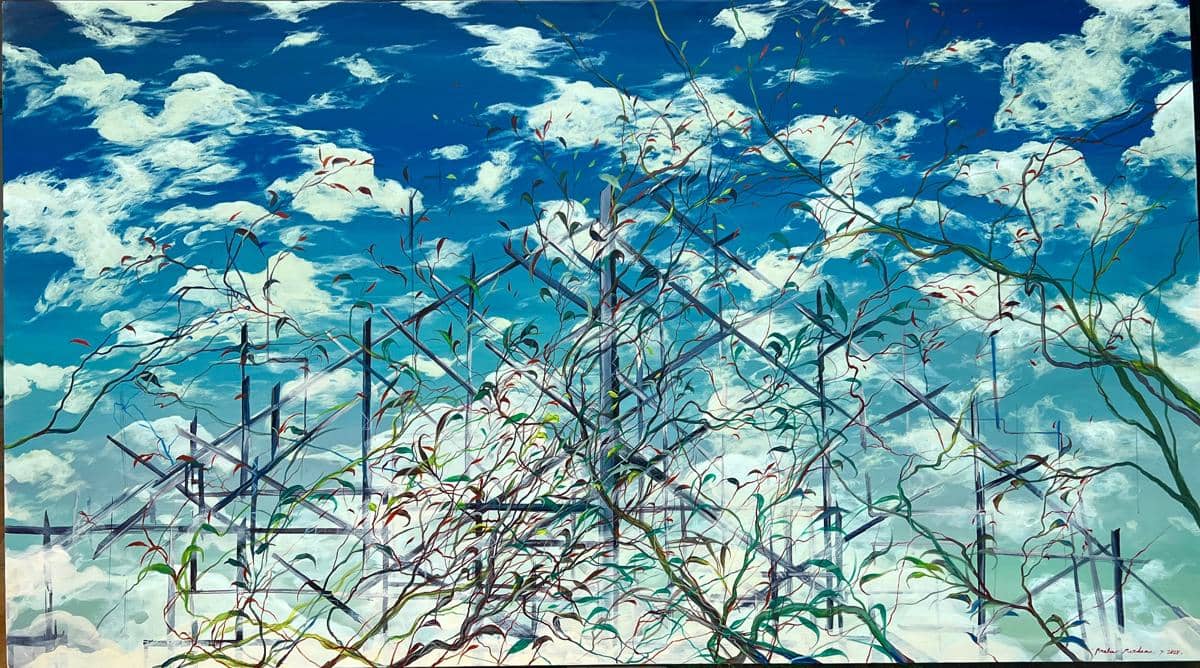 Pameran seni Lanskap di Antara Dua Latar - Prabu Perdana