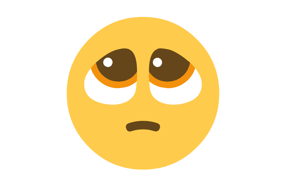 emoji puppy eyes