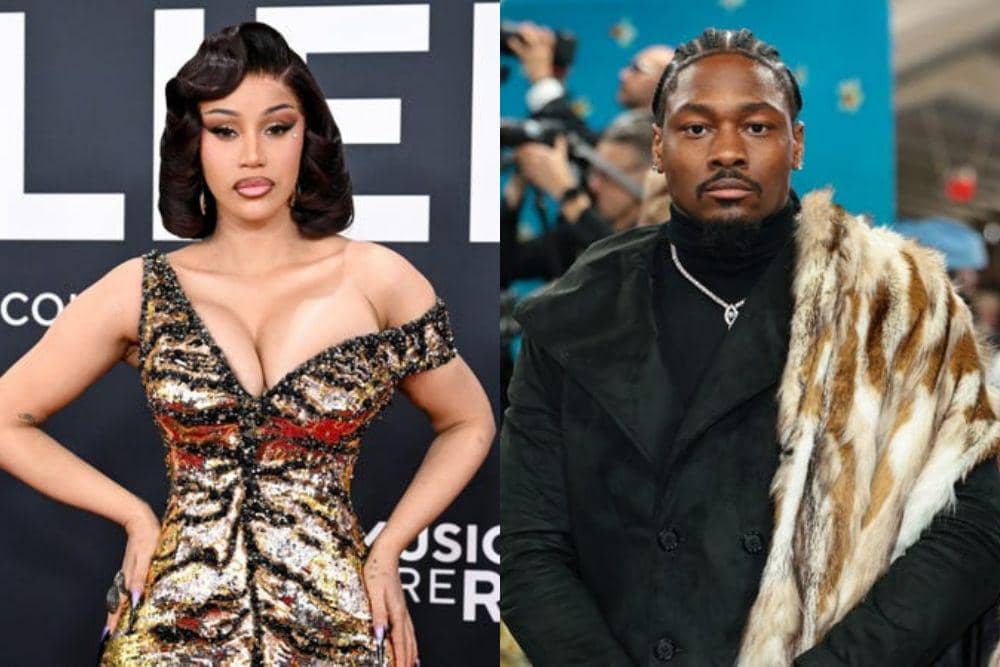 Cardi B Hamil Anak Keempat dengan Stefon Diggs