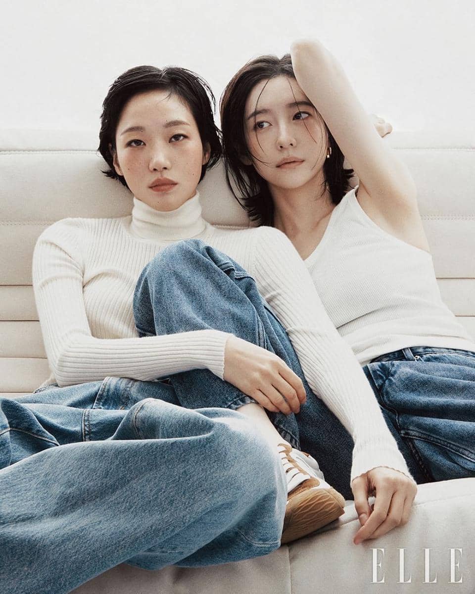 Potret Persahabatan Park Ji Hyun dan Kim Go Eun