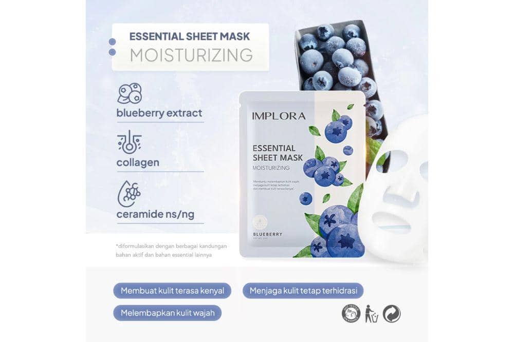 rekomendasi sheet mask