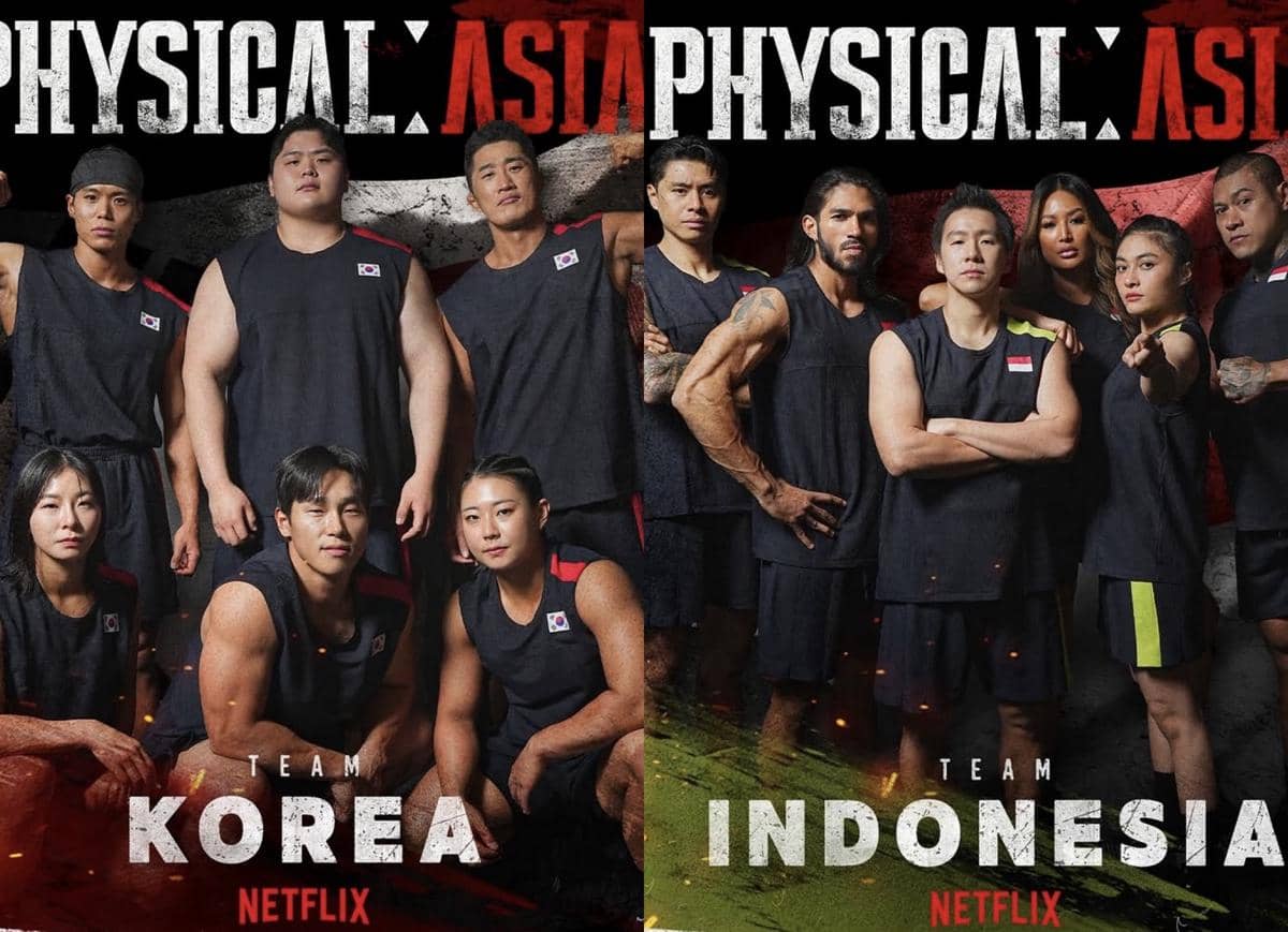 daftar lengkap lineup Physical: Asia