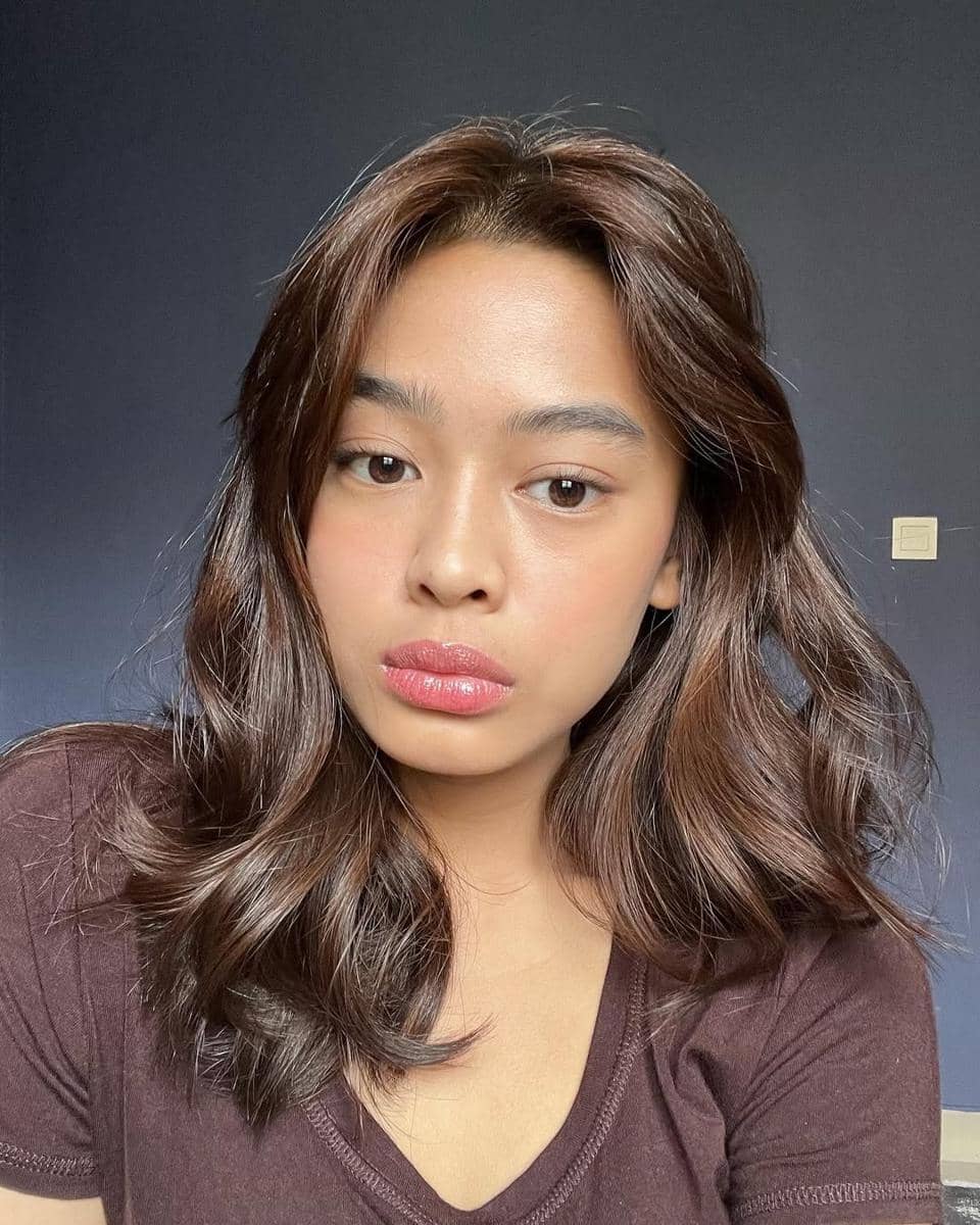 inspirasi gaya rambut untuk remaja ala Aqeela Calista