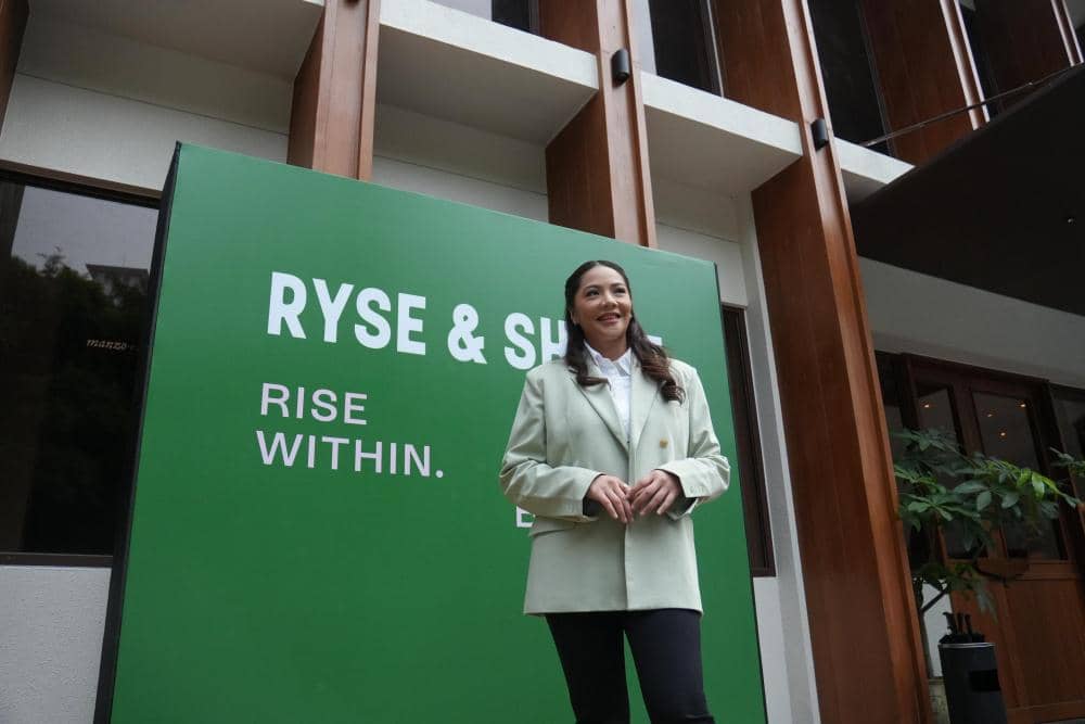 Felicia Kawilarang dalam acara komunitas Ryse and Shyne.jpeg