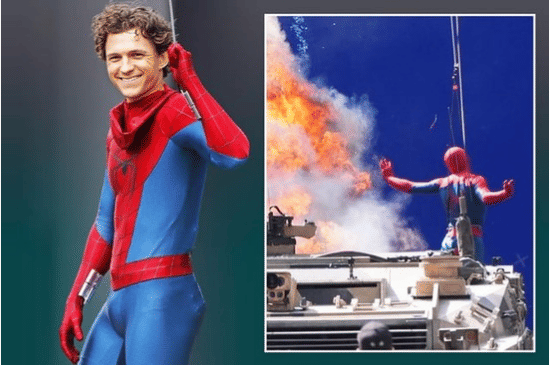 Tom Holland alami cedera gegar otak saat syuting Spider-Man