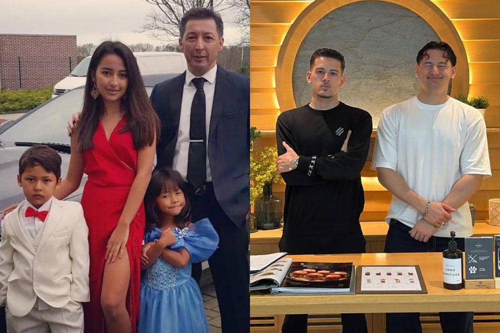 Perbandingan Keluarga Justin Hubner dan Jennifer Coppen