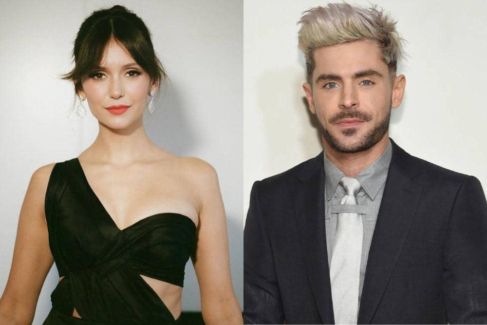 Fakta Hubungan Nina Dobrev dan Zac Efron